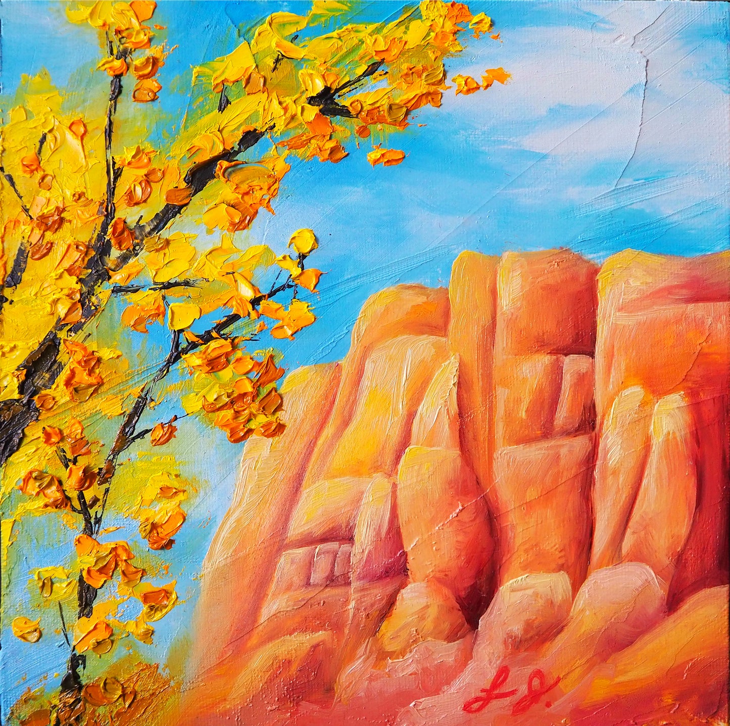 Ghost Ranch 8x8"