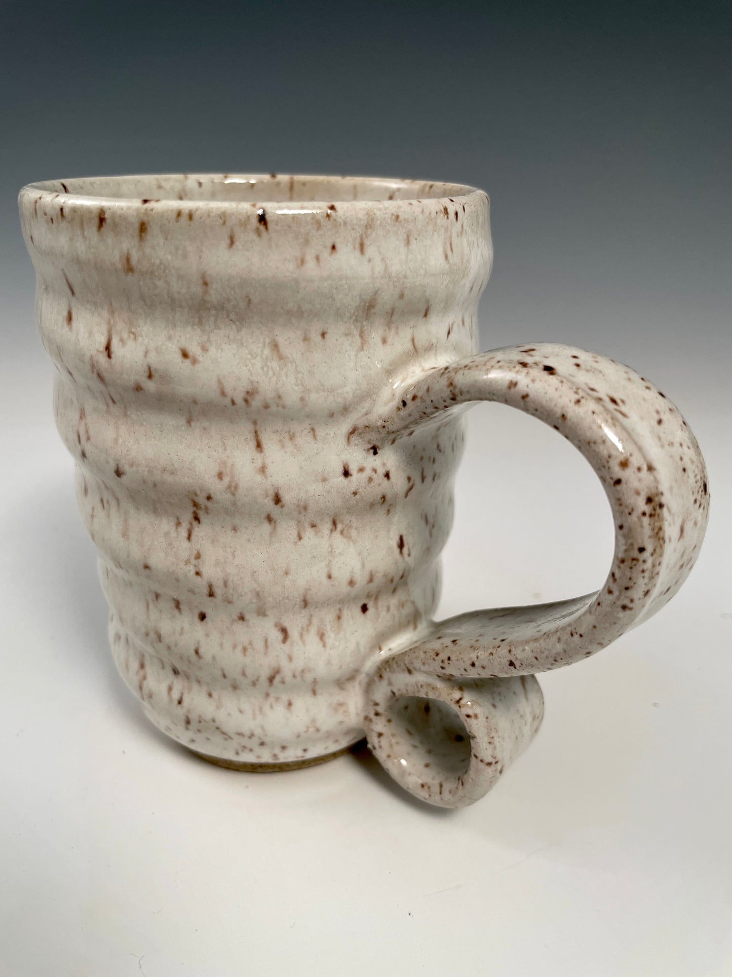 White Speckle Mug