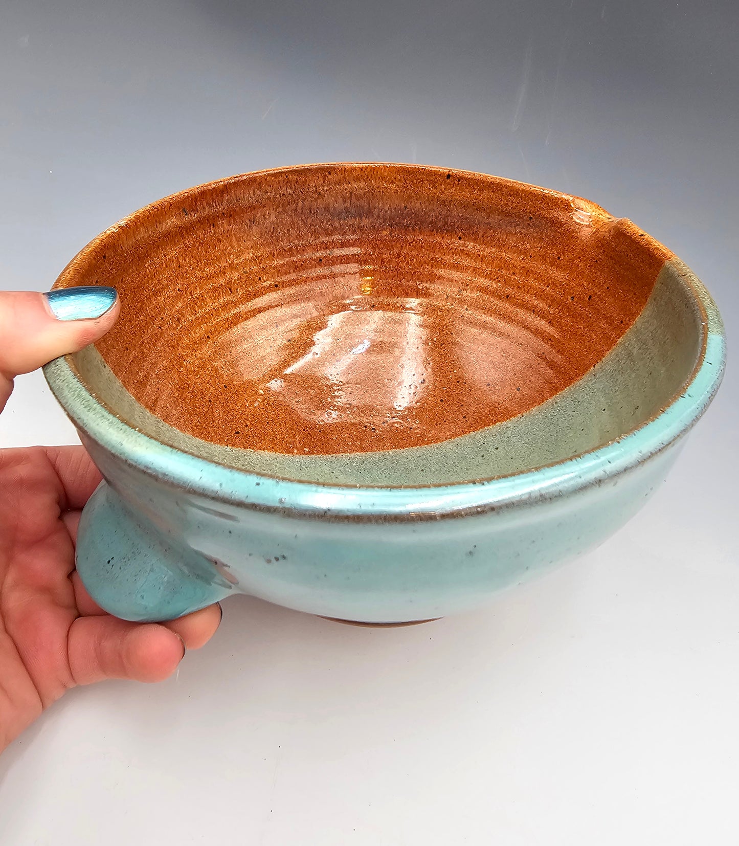 Batter Bowl Ochre (Shallow)