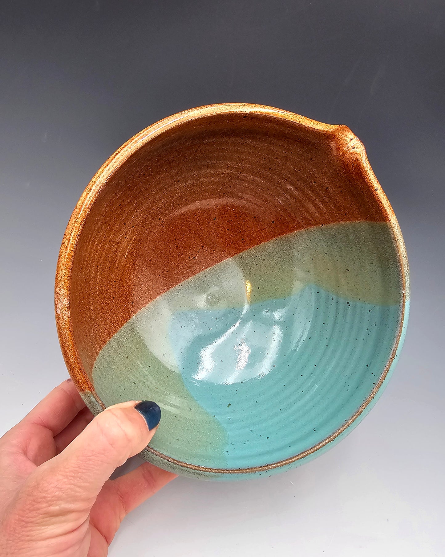 Batter Bowl Ochre (Shallow)